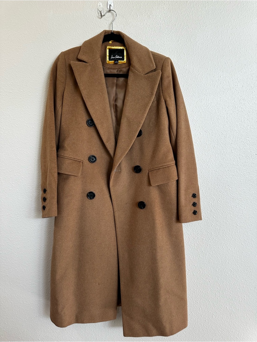 🤎 Sam Edelman Double-Breasted Brown Coat